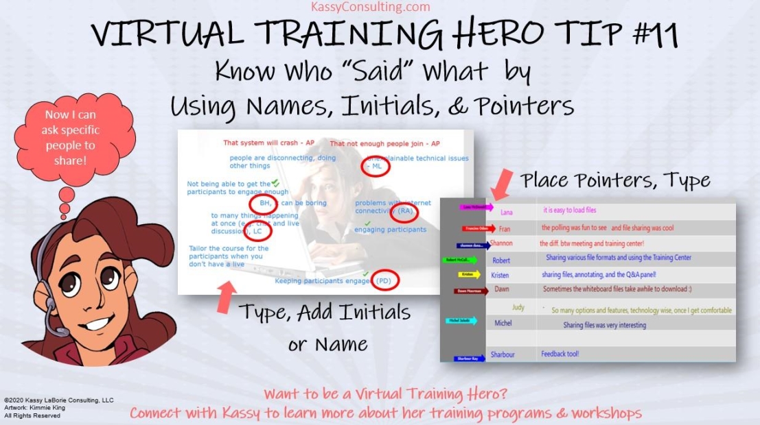 Virtual Training Hero Tip #11