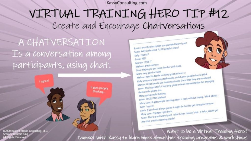 Virtual Training Hero Tip #12