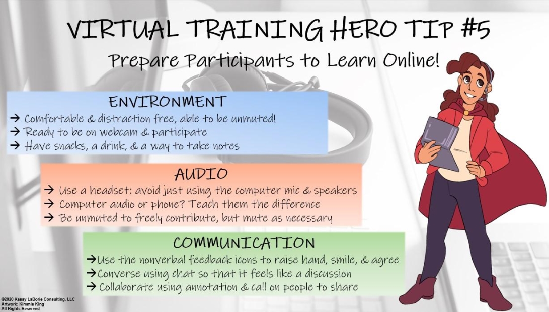 Virtual Training Hero Tip #5