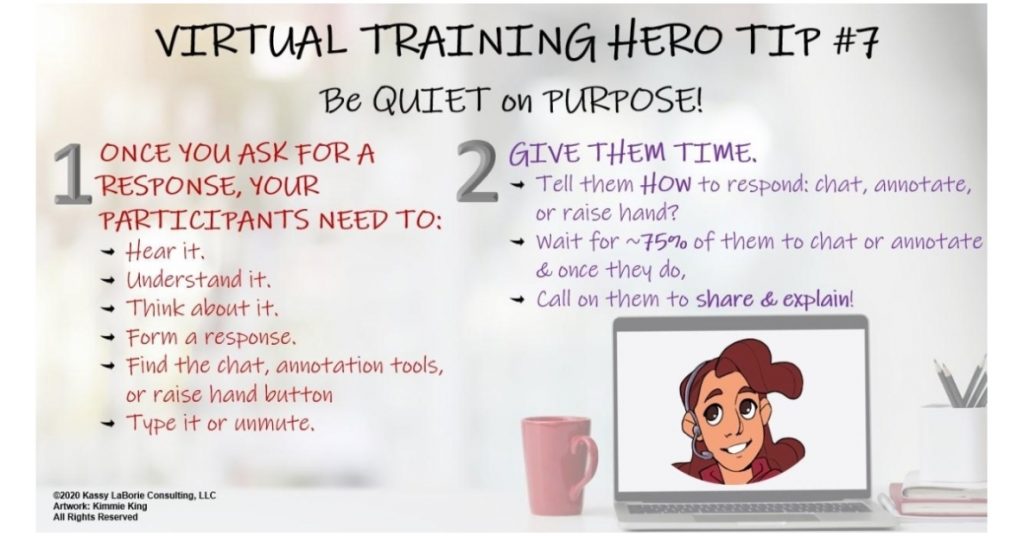 Virtual Training Hero Tip #7