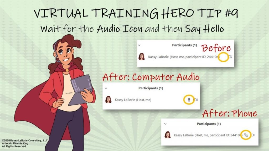 Virtual Training Hero Tip #9