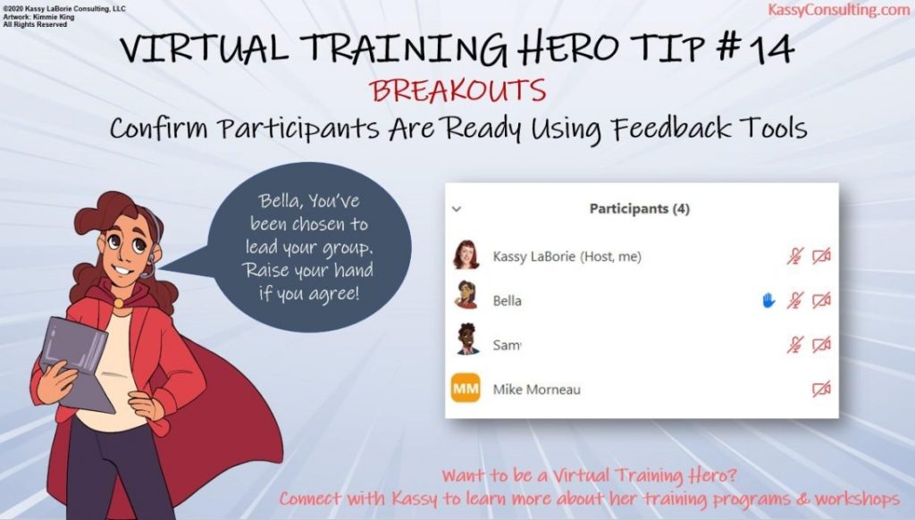 Virtual Training Hero Tip #14
