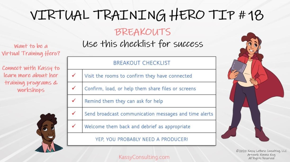 Virtual Training Hero Tip #18